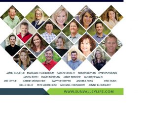 Headshots of each agent at Sun Valley Life Real Estate